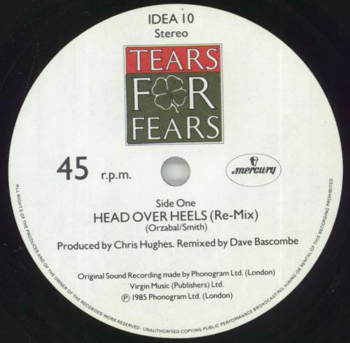 Tears For Fears Head Over Heels UK 7